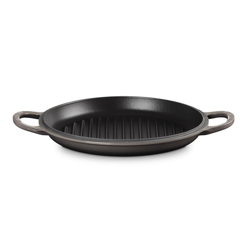 Le Creuset 30cm Cast Iron Shallow Casserole with Grill Lid