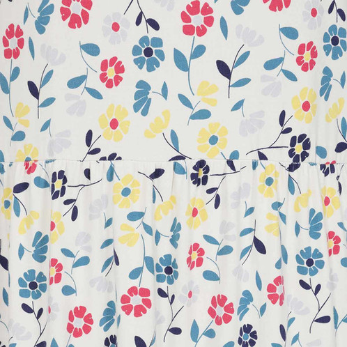 Garden Flowers Lazy Jacks Womens LJ520 Long Printed Dress Detail