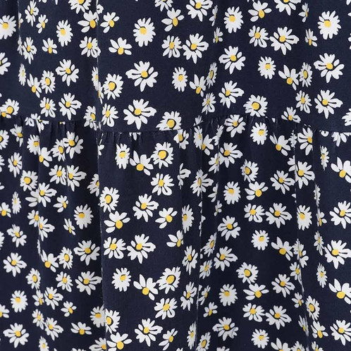 Daisies Lazy Jacks Womens LJ521 Printed Dress Detail