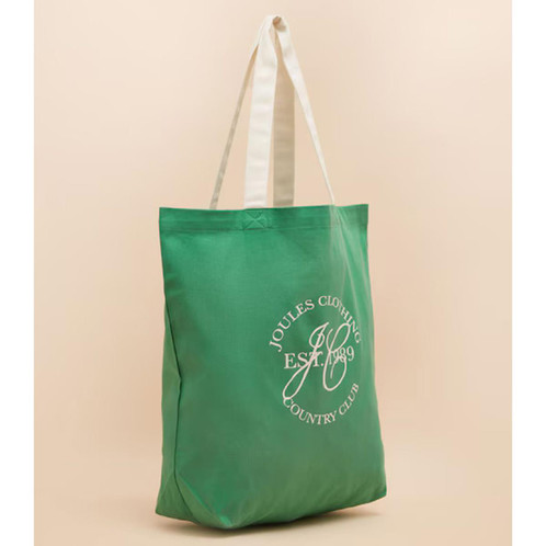 Green Joules Womens Courtside Tote Bag Angle View