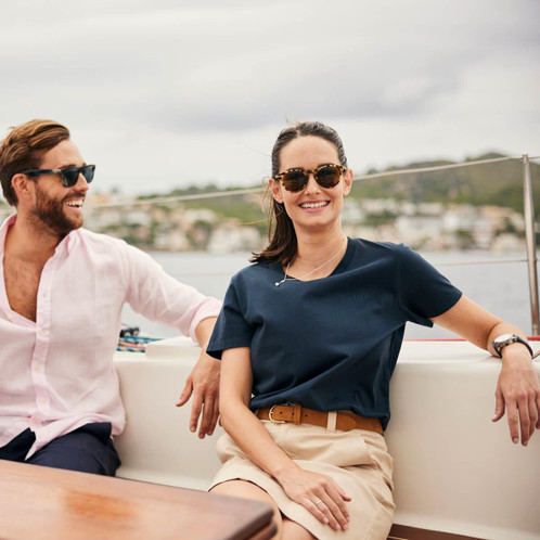 Schoffel Womens Tresco T-Shirt Navy lifestyle