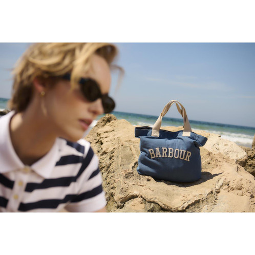 Denim Barbour Womens Emily Denim Tote Bag Lifestyle