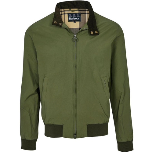 Olive Barbour Mens Royston Casual Jacket