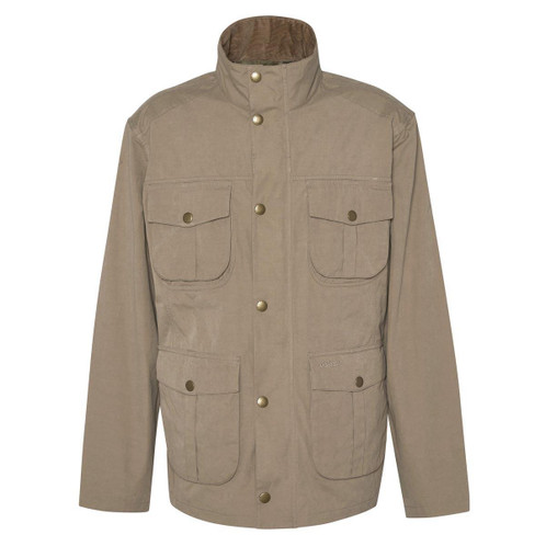 Military Brown Barbour Mens Sanderling Casual Jacket