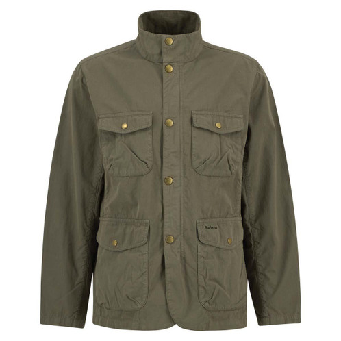 Dusty Olive Barbour Mens Ogston Casual Jacket