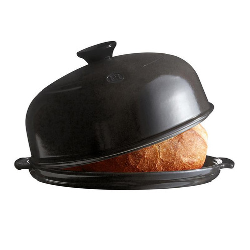 Charcoal Emile Henry Bread Cloche