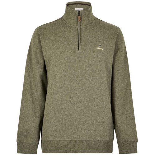 Kelp Dubarry Mens Boyce Zip Neck Sweatshirt