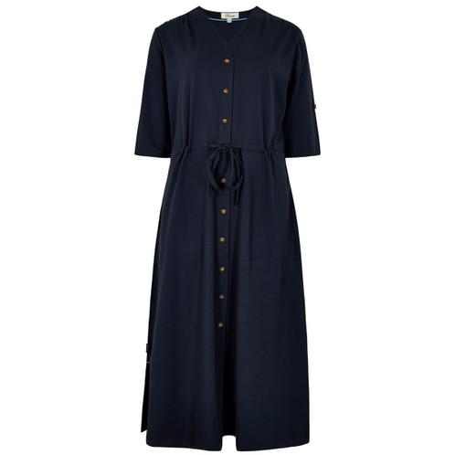 Navy Dubarry Womens Hanlon Shirt Dress