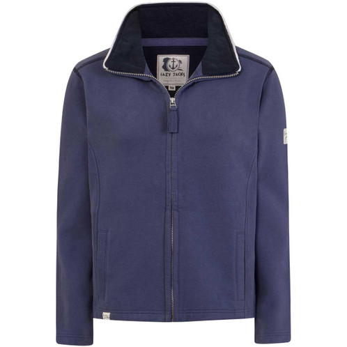 Blue Lazy Jacks Womens LJ33 Full Zip Plain Sweatshirt