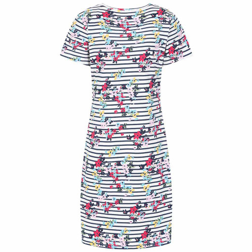 Sweet Pea Lazy Jacks Womens LJ115P T-Shirt Dress Back