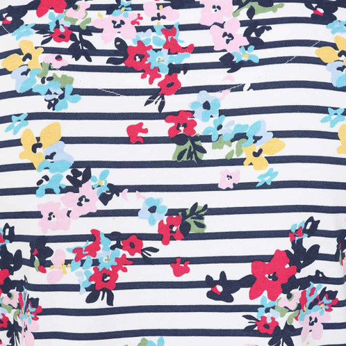 Sweet Pea Lazy Jacks Womens LJ115P T-Shirt Dress Detail