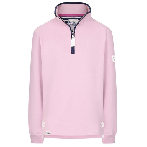 Pink Lazy Jacks Womens LJ3 1/4 Zip Sweatshirt