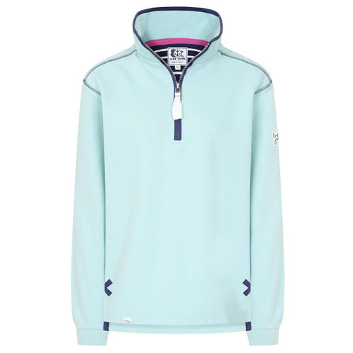 Mint Lazy Jacks Womens LJ3 1/4 Zip Sweatshirt