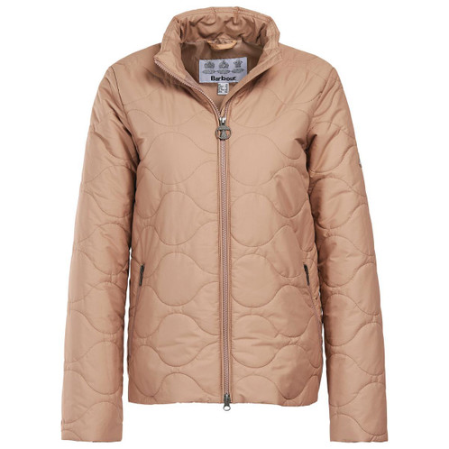 Oyster Barbour Womens Bindweed Quilted Jacket