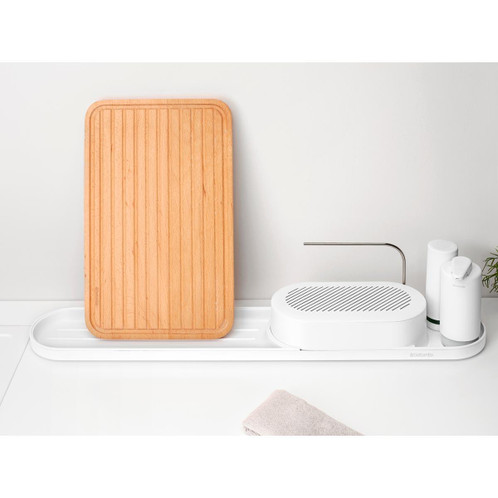Mineral Fresh White Brabantia SinkStyle Organiser Set of 4 Lifestyle