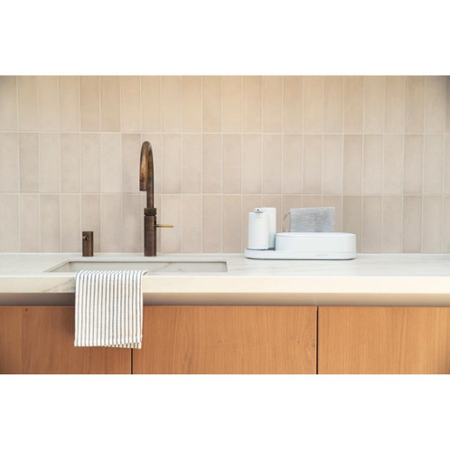 Mineral Fresh White Brabantia SinkStyle Organiser Set of 3 Lifestyle