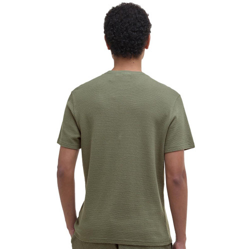 Light Moss Barbour Mens Platford Tailored T-Shirt Back