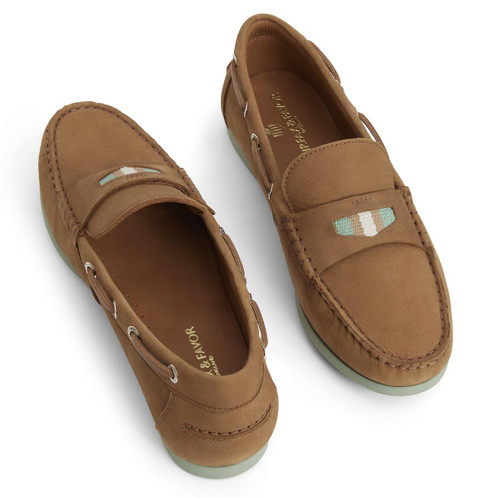 Fairfax & Favor Boston Deck Shoe Tan
