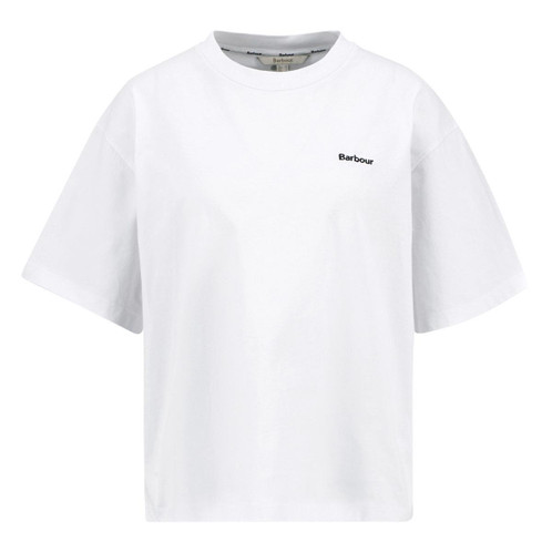 White Barbour Womens Jema Top