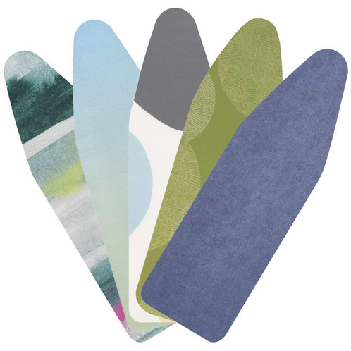 Brabantia Ironing Board Cover D 135x45cm 8mm Foam Assorted Designs Full Cover