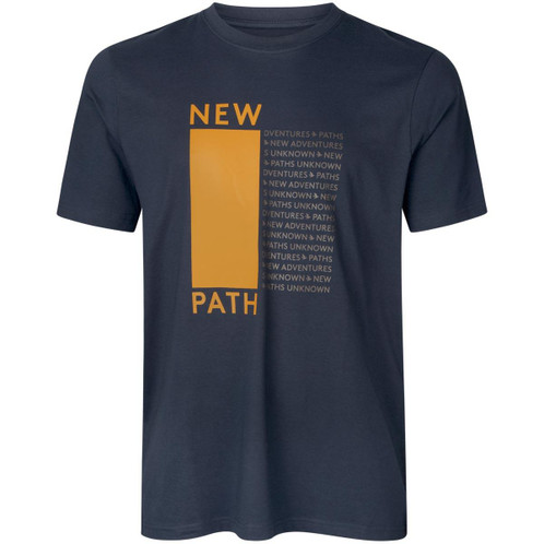 Dark Navy Seeland Mens Path T-Shirt
