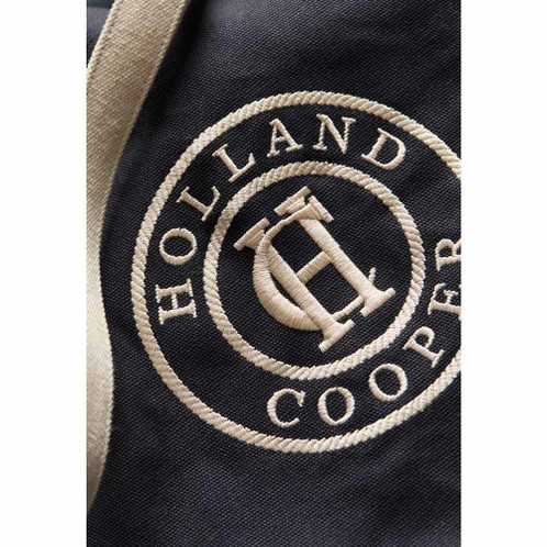 Navy Ecru Holland Cooper Classic Shopper Detail