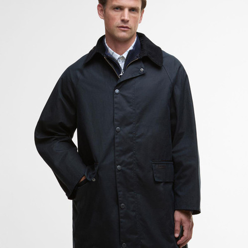 Barbour Mens Country Wax Mac Jacket