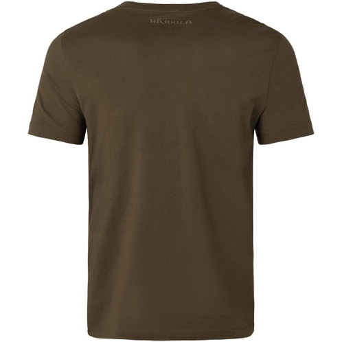 Willow Green Harkila Mens Anniversary T-Shirt Back