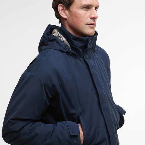  Barbour Mens Farlam Waterproof Jacket