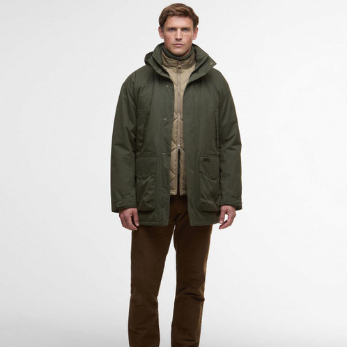  Barbour Mens Farlam Waterproof Jacket