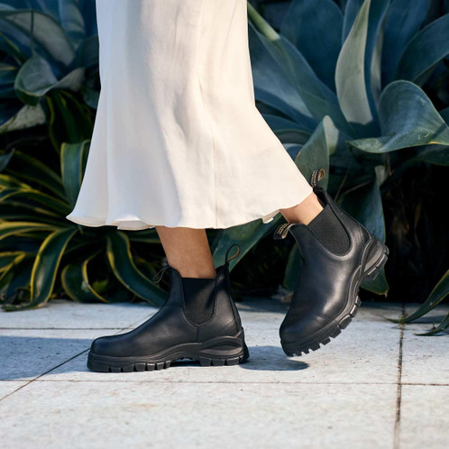 Black Blundstone Womens Lug Boots 2240 Lifestyle