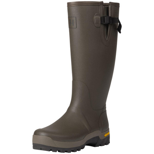 Dark Willow Green Harkila Mens Forester Gusset Rubber Boot