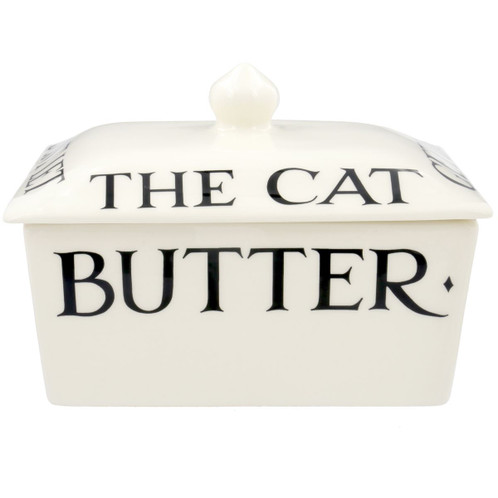  Emma Bridgewater Black Toast Half A Pound Small Butter Dish