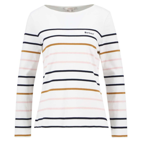 Cloud Stripe Barbour Womens Hawkins Top
