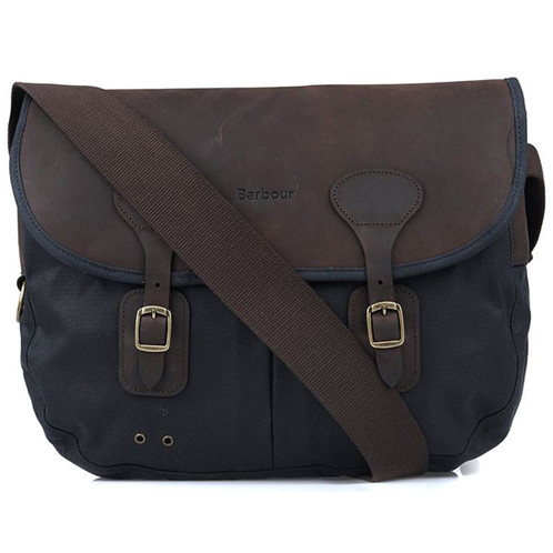 Barbour Unisex Wax Leather Tarras Bag