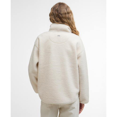 Natural  Barbour Womens Mersea Overlayer back