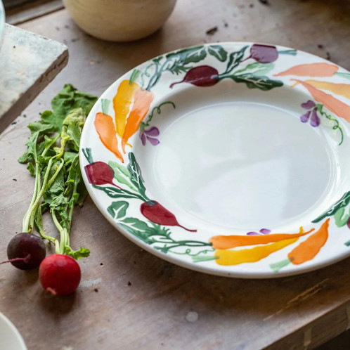  Emma Bridgewater Carrots and Beets 8.5 Inch Plate
