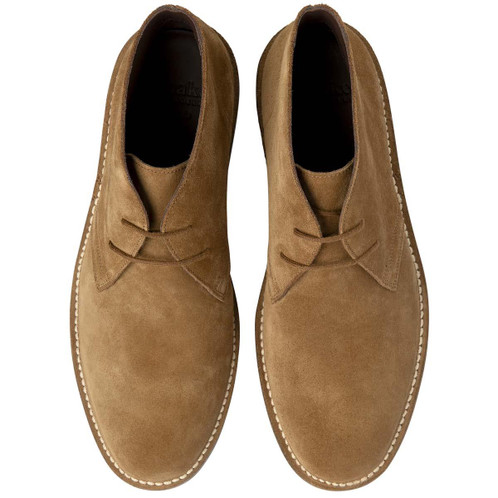 Chestnut Suede Loake Sahara Chukka Boot Top