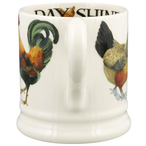 Emma Bridgewater Rise and Shine Shine Bright Half Pint Mug BACK