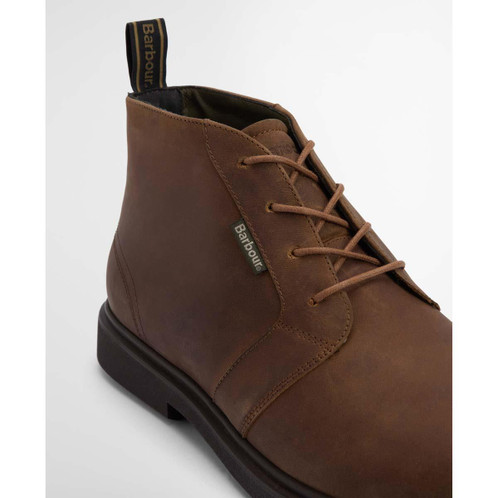 Tan Barbour Mens Meays Chukka Boot Front