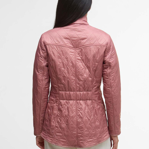 Arabesque Barbour Cavalry Polarquilt Jacket Back