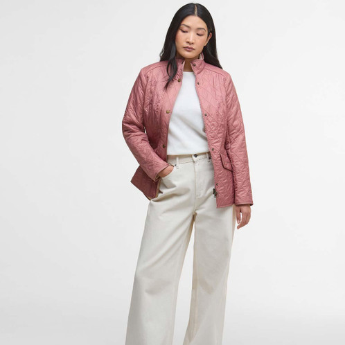 Arabesque Barbour Cavalry Polarquilt Jacket Open