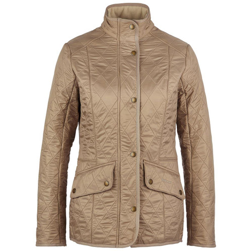 Light Fawn Barbour Cavalry Polarquilt Jacket
