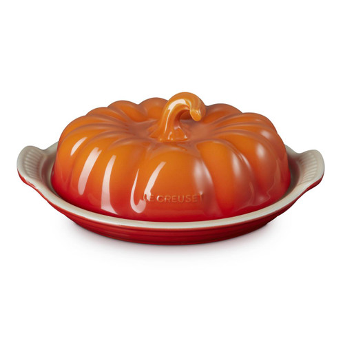 Le Creuset Stoneware Pumpkin Butter Dish