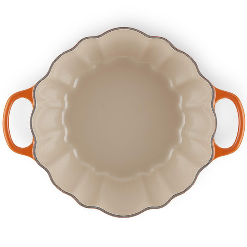 Le Creuset 24cm Cast Iron Pumpkin Casserole Dish
