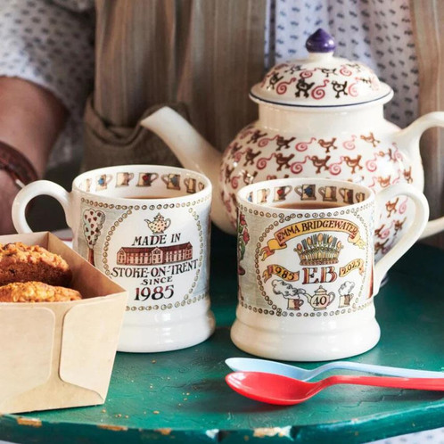 Emma Bridgewater 40 Years 1985-2025 Half Pint Mug