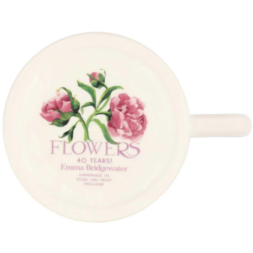 Emma Bridgewater Pink Peony Half Pint Mug BASE