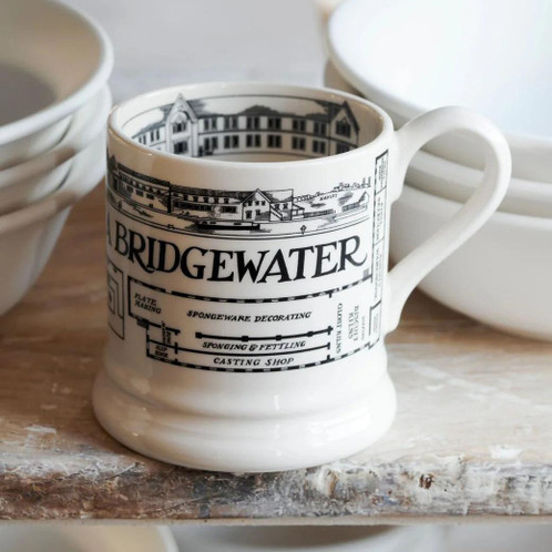 Emma Bridgewater Factory Plan Half Pint Mug