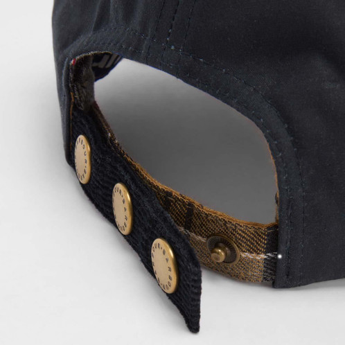 Navy Barbour Mens Ashby Cap Adjuster