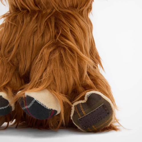 Barbour Dog Highland Cow Toy Foot